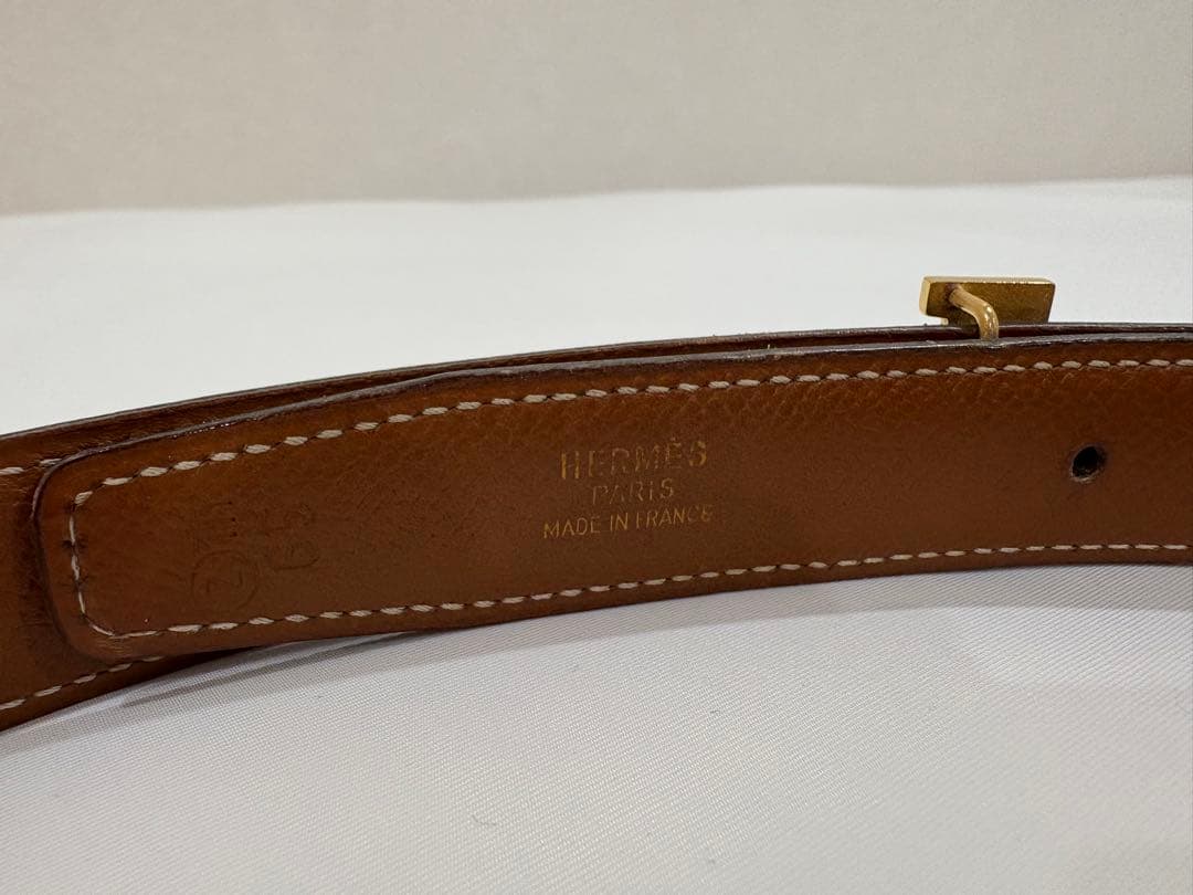 専用　HERMES コンスタンス ベルト 65 ブラウン ブラック リバーシブル