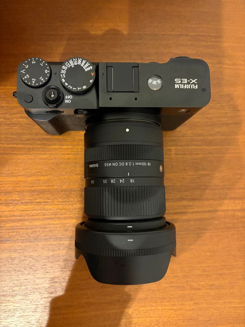 Fujifilm X-E5 Sigma 18-50mm ブラック
