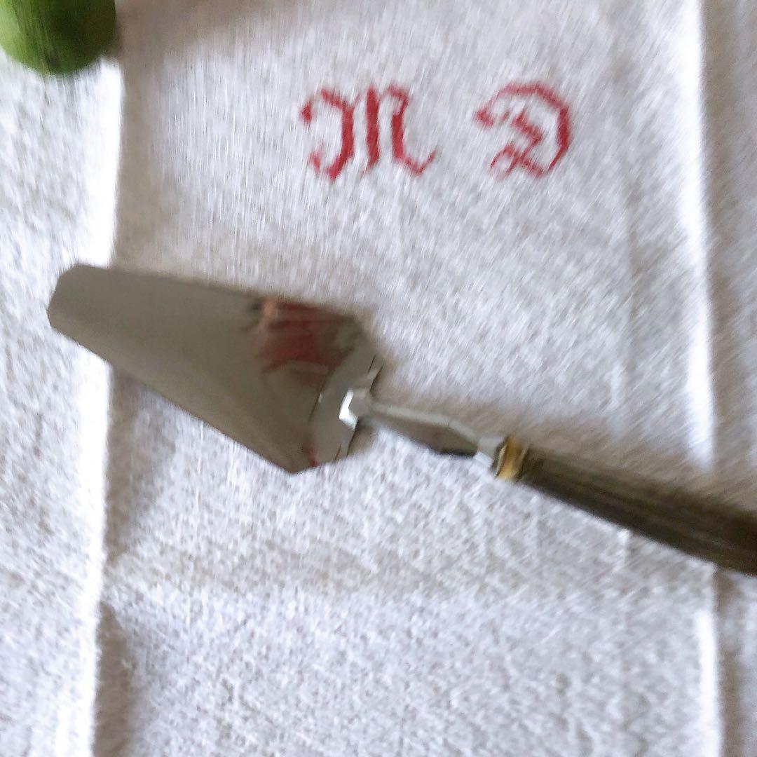 フランスアンティーク　箱入りケーキサーバー　フランスアンティークカトラリー