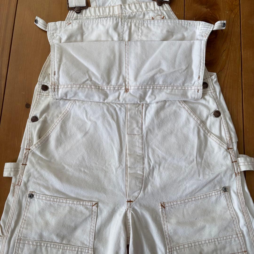ビンテージ BIC MAC ダック地 ダブルニー　エプロン付　オーバーオール