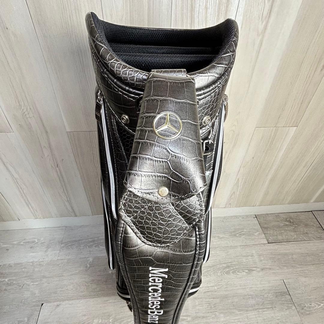 【美品！】タイトリスト メルセデスベンツ ゴルフキャディバッグ 限定品ワニ