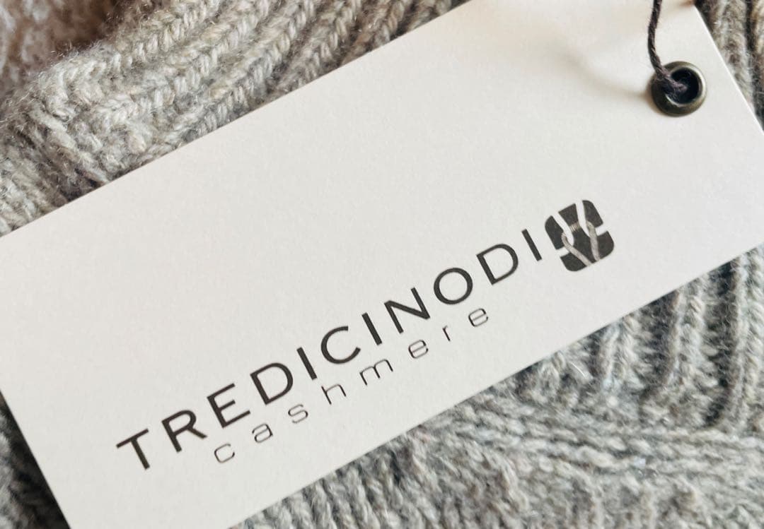 【イタリア輸入品】Tredicinodi カシミヤ 大判ブランケット