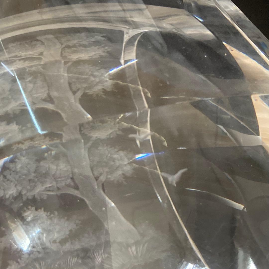 モーゼル　花瓶　馬　高さ約26cm