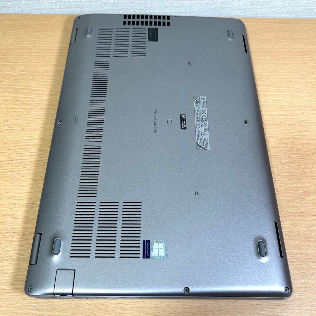美品 DELL Precision 3551 i7 32GB 512GB 15型