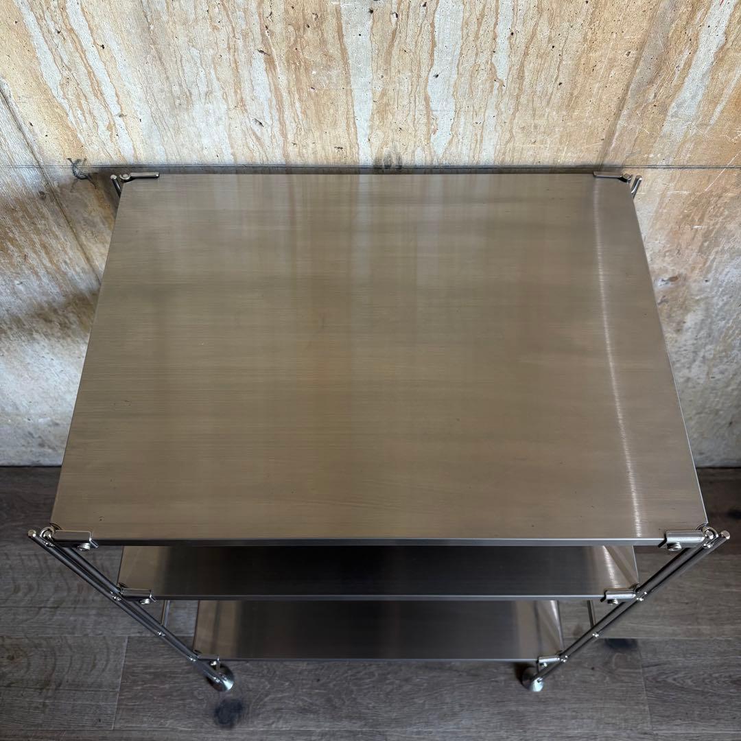 MUJI 無印良品　ステンレス　ユニットシェルフ　小