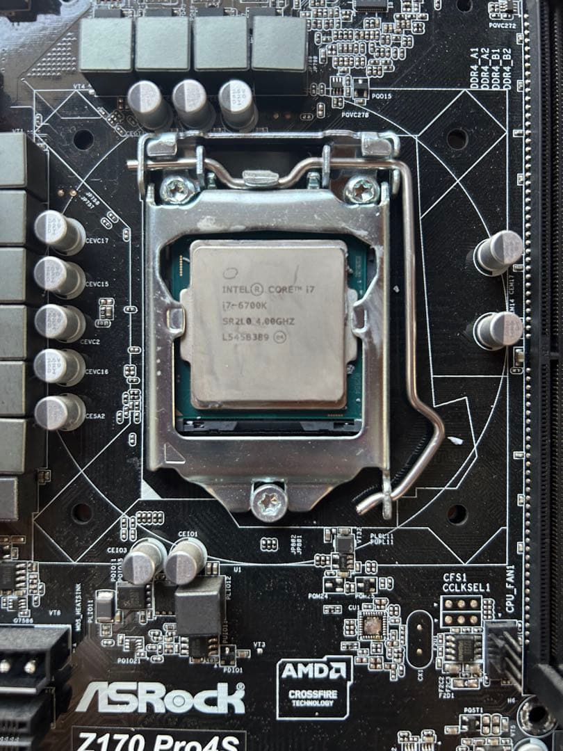 Intel core i7 ASRock Z170 Pro4S マザーボード