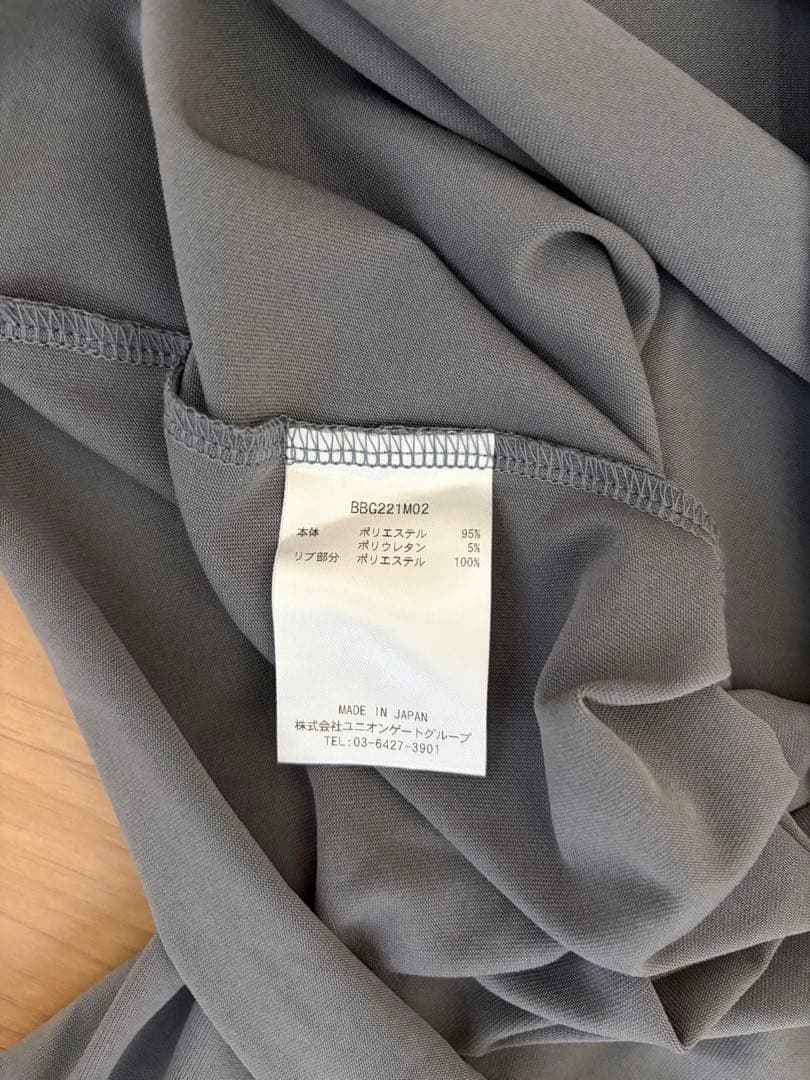 BRIEFING グレー ツアー ポロシャツ Mサイズ BBG221M02