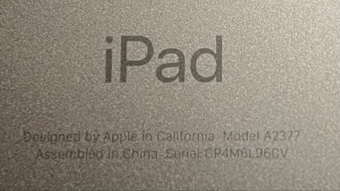 ipad pro 11インチ 第3世代 256GB wifiモデル