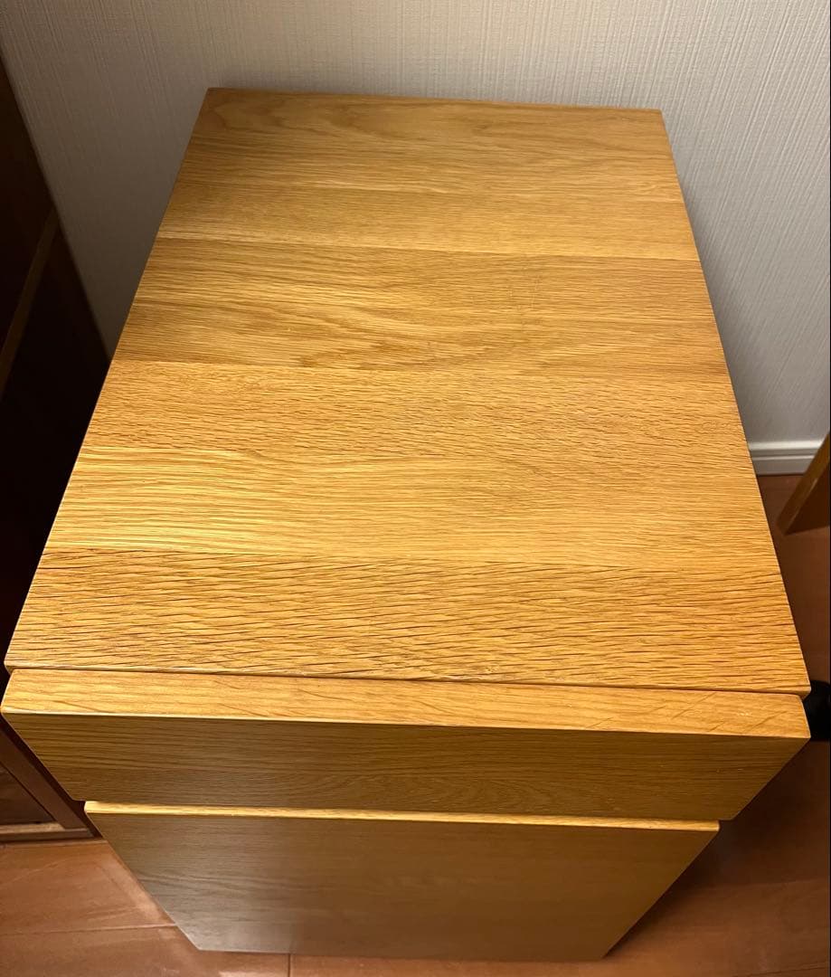あきち様　エコメルカリMUJI 良品計画 タモ材 木製デスクキャビネット