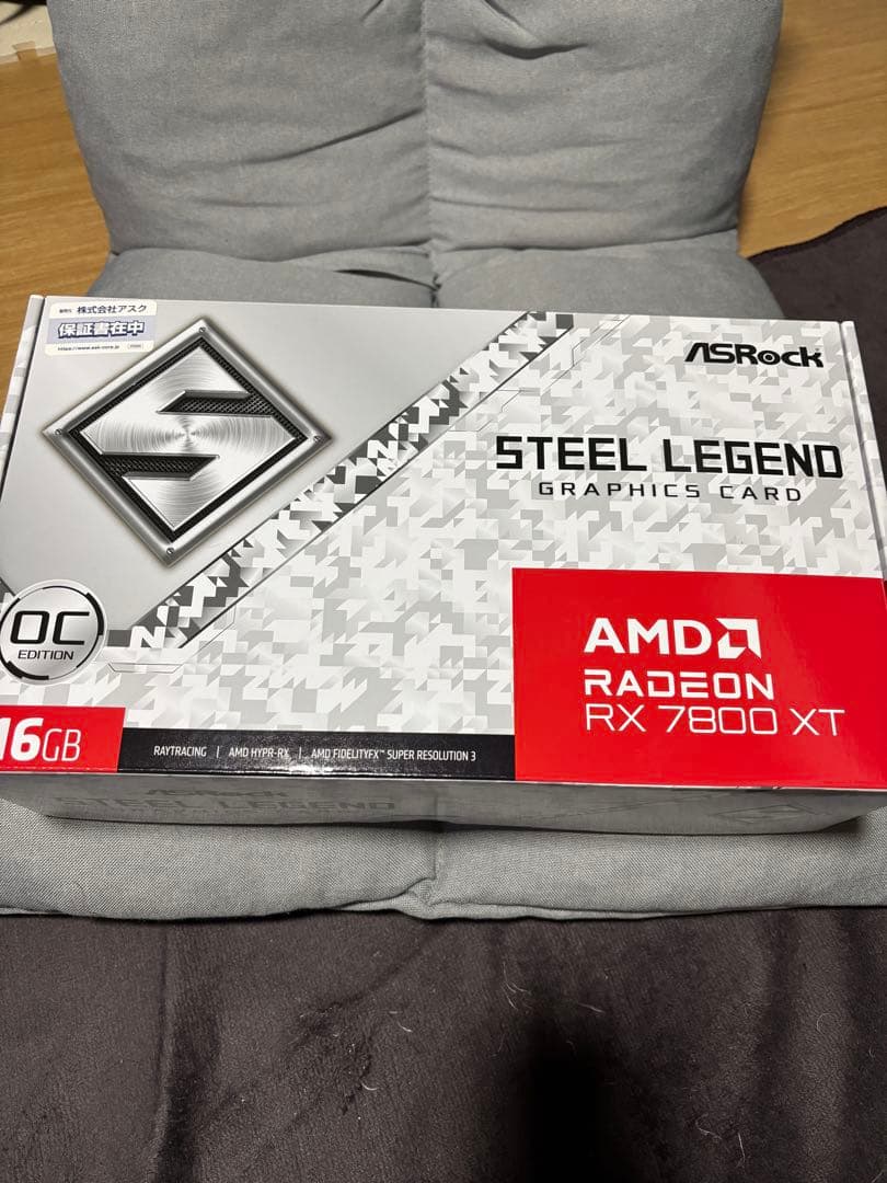 グラフィックボード・グラボ・ビデオカード GPU ASRock Radeon RX7800XT Steel Legend