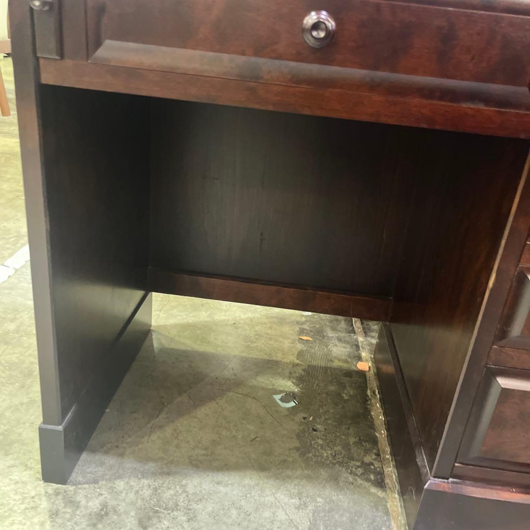 【北海道民芸】片袖ビューロー◇ライティングデスク◇参考価格35万の品