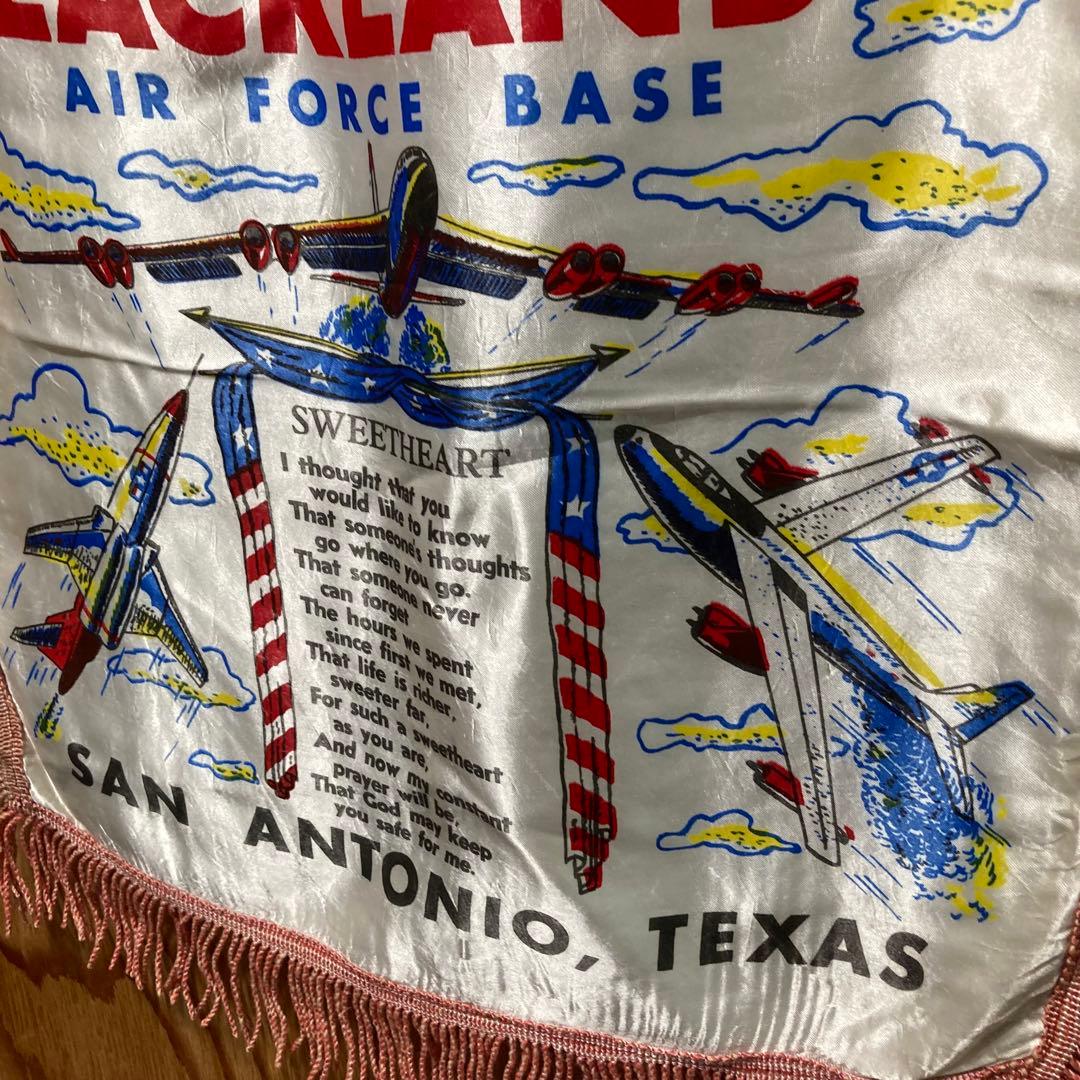 40's USミリタリー　スイートハート　ピロー　クッションカバービンテージ23