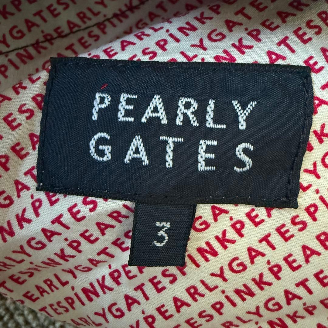 現行モデル　パーリーゲイツ　パンツ　黒　S〜M相当　ブラック　ストレッチ素材　3