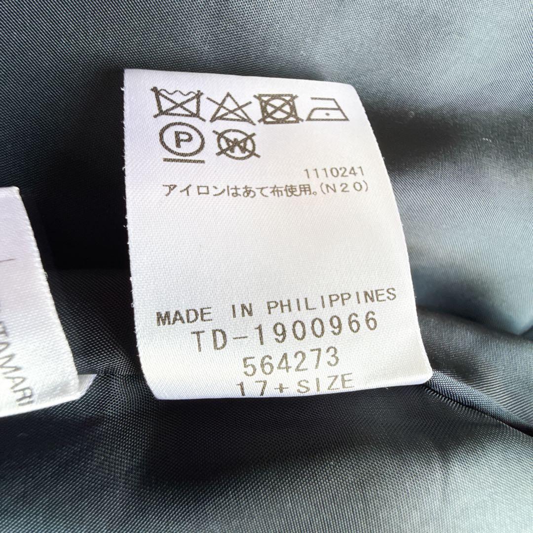 極美品 レリアン 現行モデル モッズコート フード ネイビー 大きいサイズ3XL