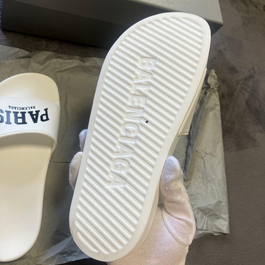 BALENCIAGA プールサンダル 38サイズ(24.5〜25cm)0706