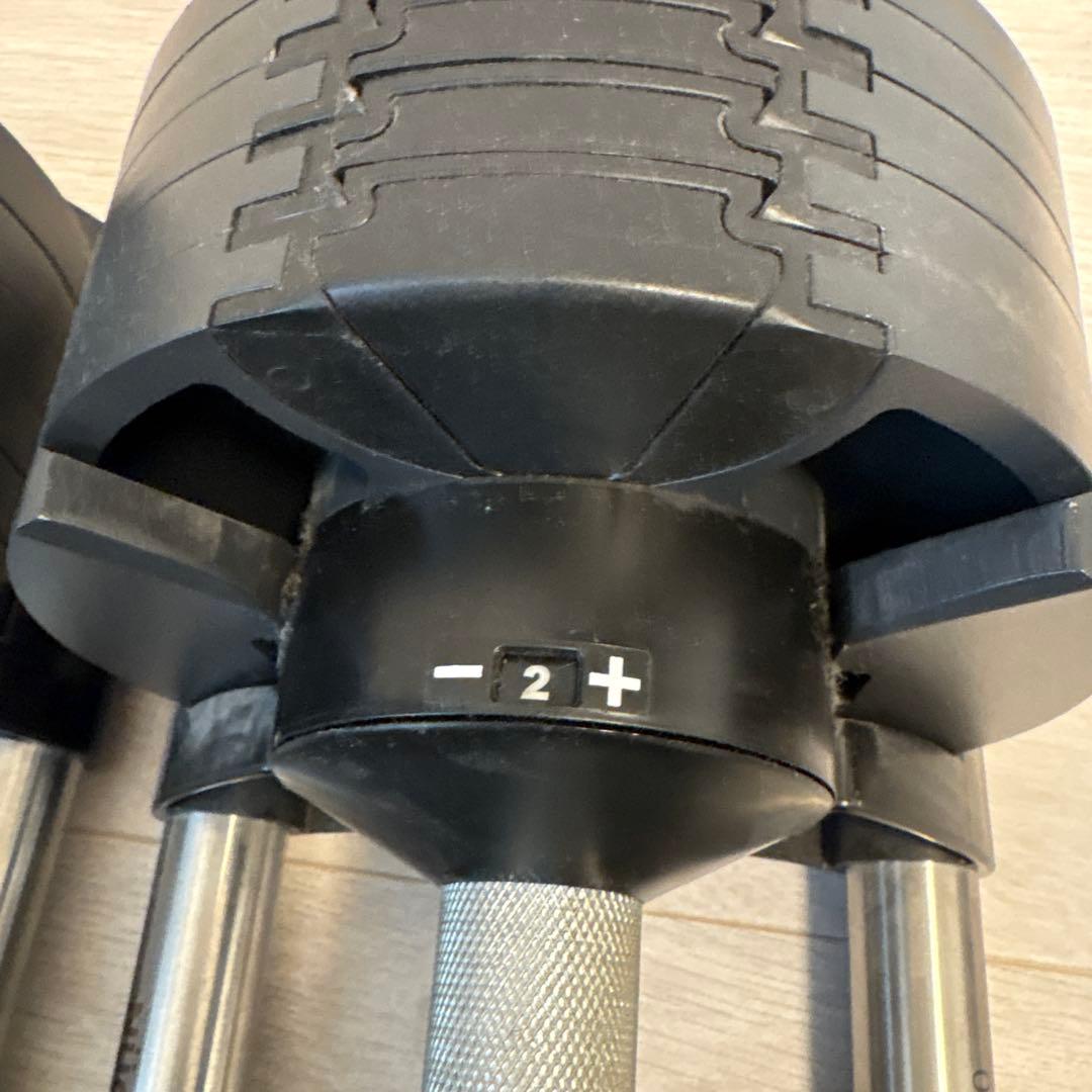 ヌオベル 2kg刻み 20kg NUOBELL220 可変式ダンベル2個セット②