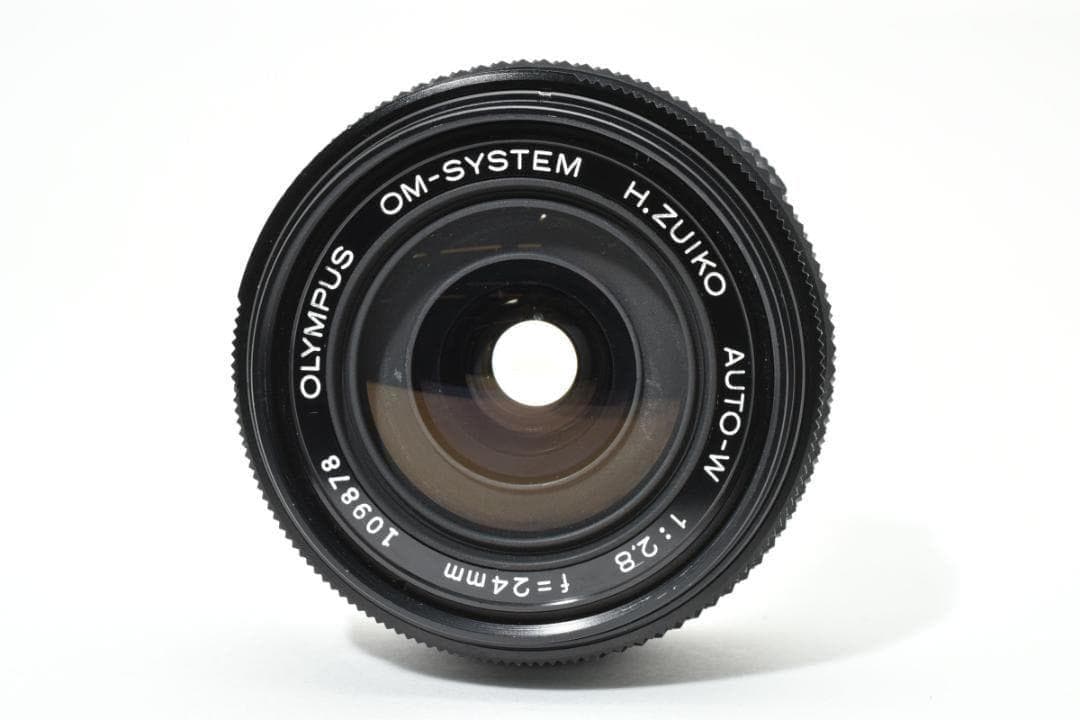 OLYMPUS H.ZUIKO AUTO- W 24mm F2.8 広角レンズ