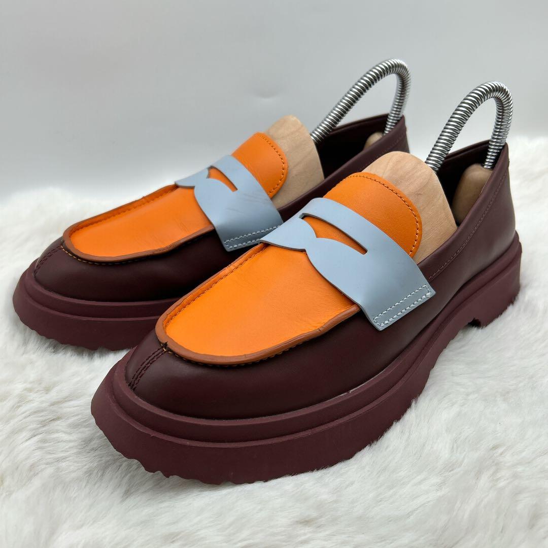 【極美品】希少　レア　CAMPER ローファー Walden バイカラー