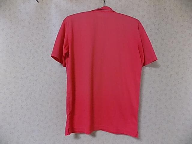 83989 ナイキゴルフ　ハーフジップポロシャツ　ピンク　M