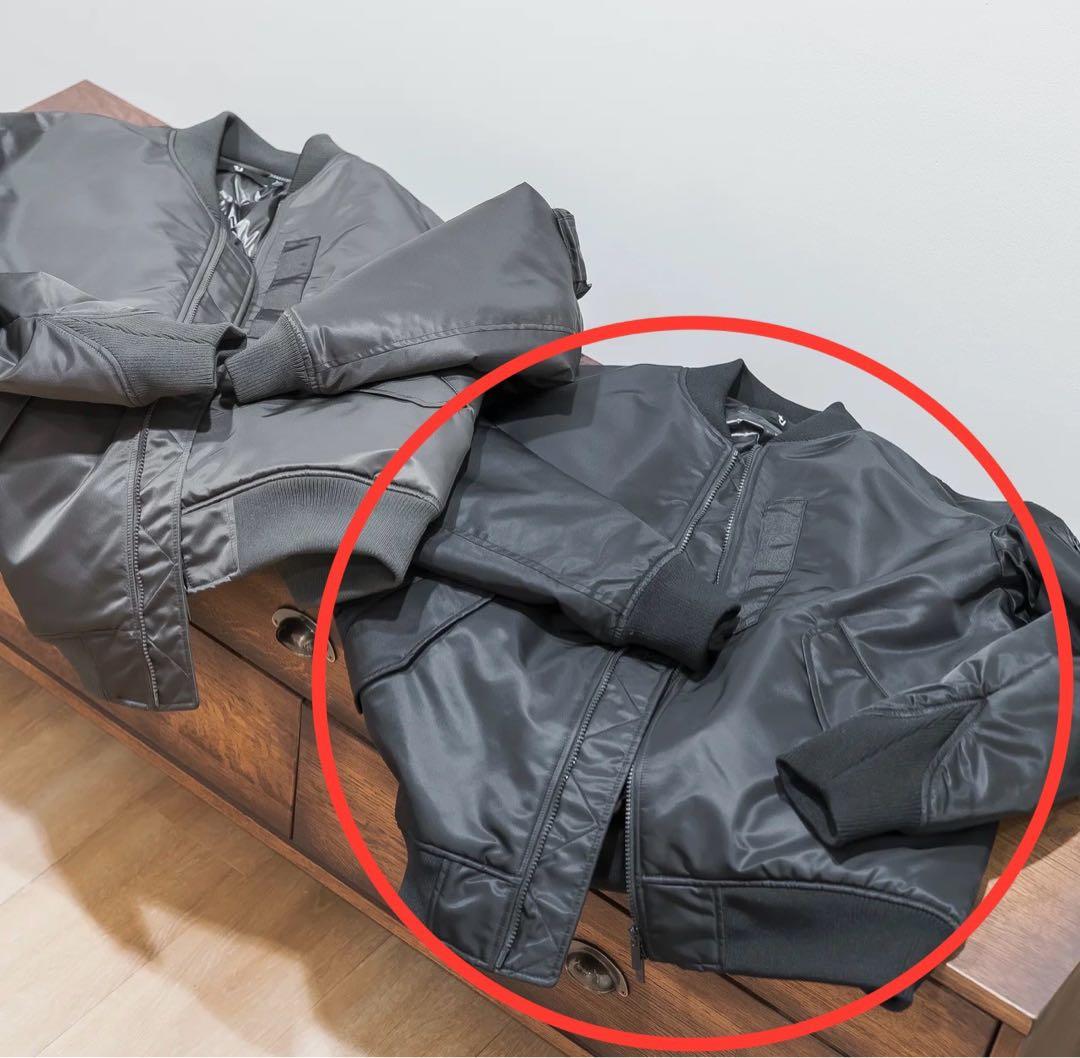 新品 XL ユニクロ +J ハイブリッドダウンオーバーサイズ MA-1 25aw