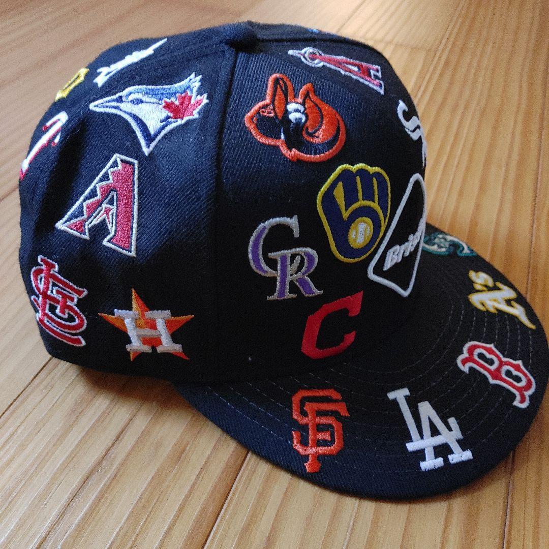 F.C.Real Bristol ニューエラ MLB チームロゴ 黒