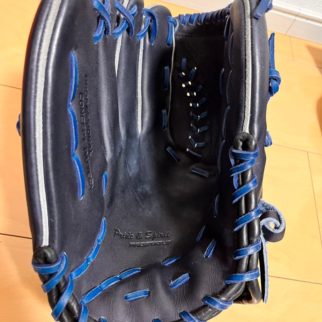 ZETT 左投げ　投手用　軟式グローブ