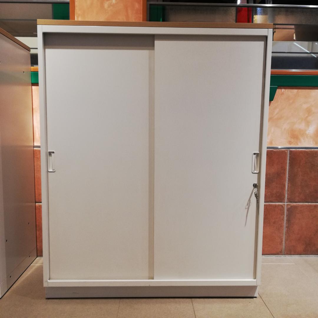 美品♠シンラインキャビネット HTM-109GSN-W9　上板付き　A