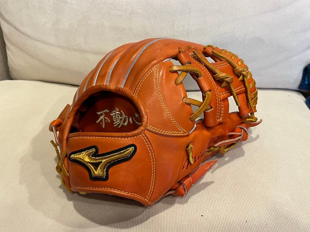 e*3様 【美品】ミズノプロ 内野手 硬式グラブ 限定皮革 テネイシャスプロエリ