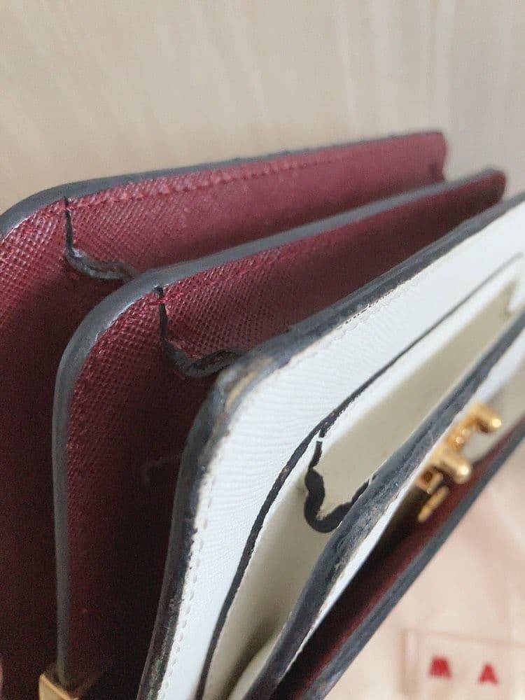 MARNI　マルニ　TRUNK BAGトランクミニ　レザー　ショルダーバッグ