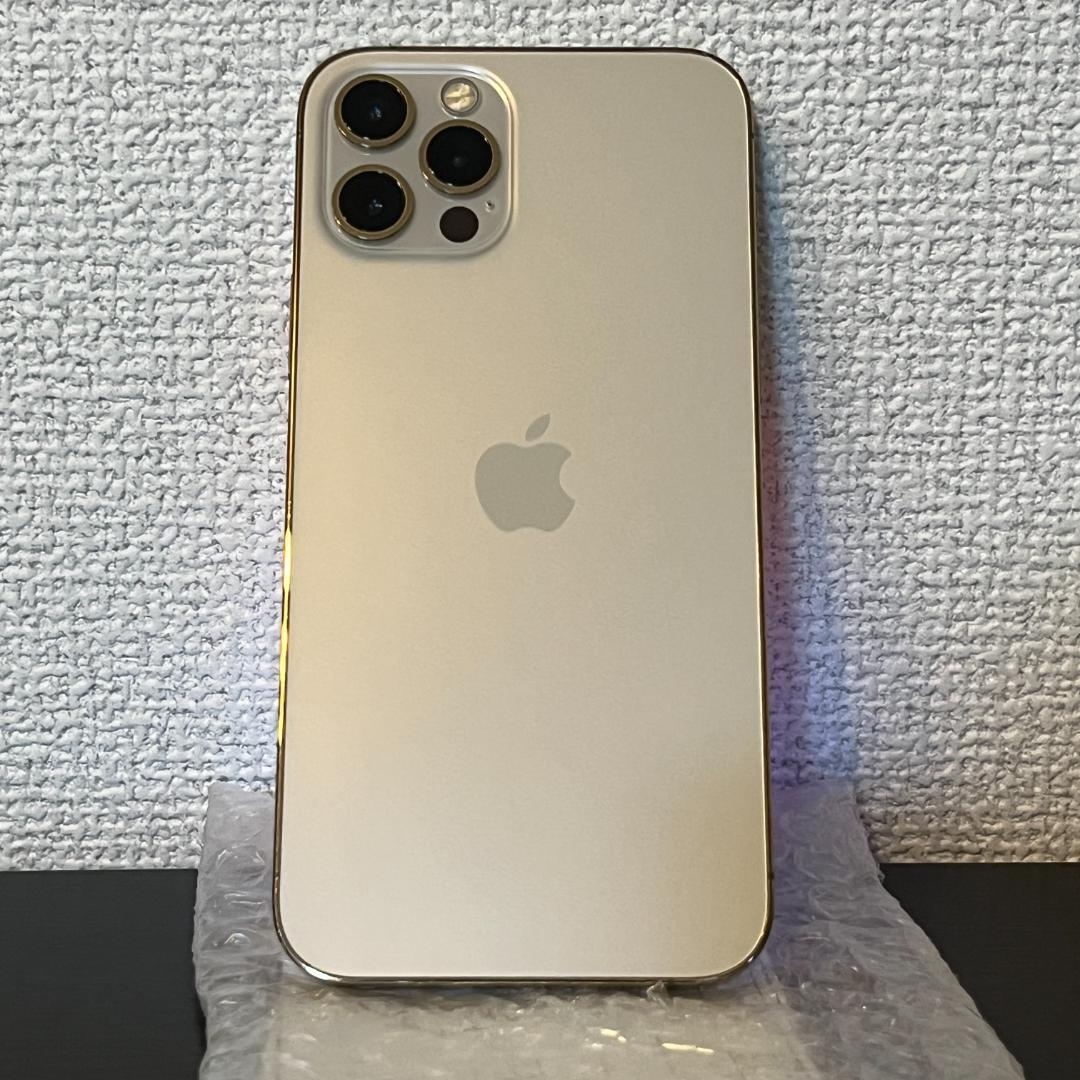【ジャンク】au iPhone 12 Pro 128GB ゴールド【動作確認済】