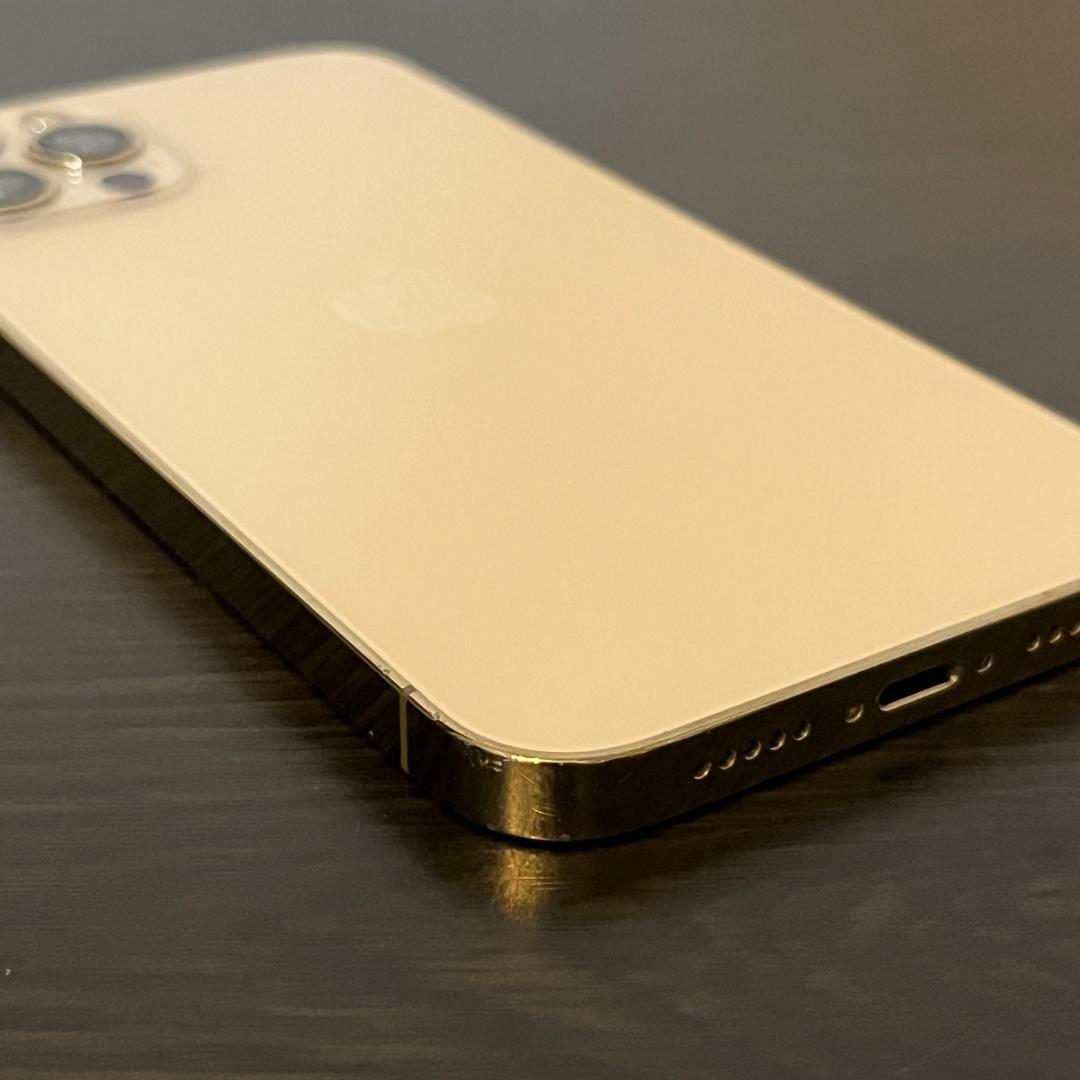 【ジャンク】au iPhone 12 Pro 128GB ゴールド【動作確認済】