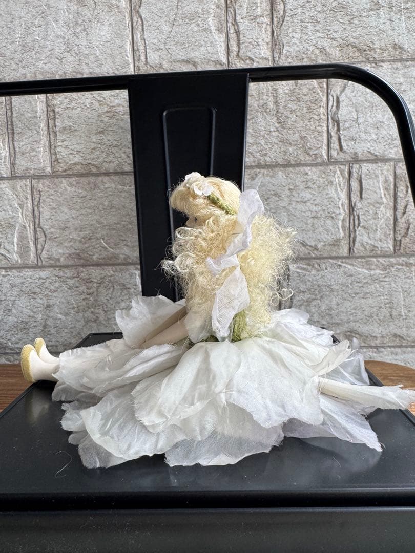 【レア 若月まり子さん創作】お花の妖精人形♪エルフィンフローリービスクドール