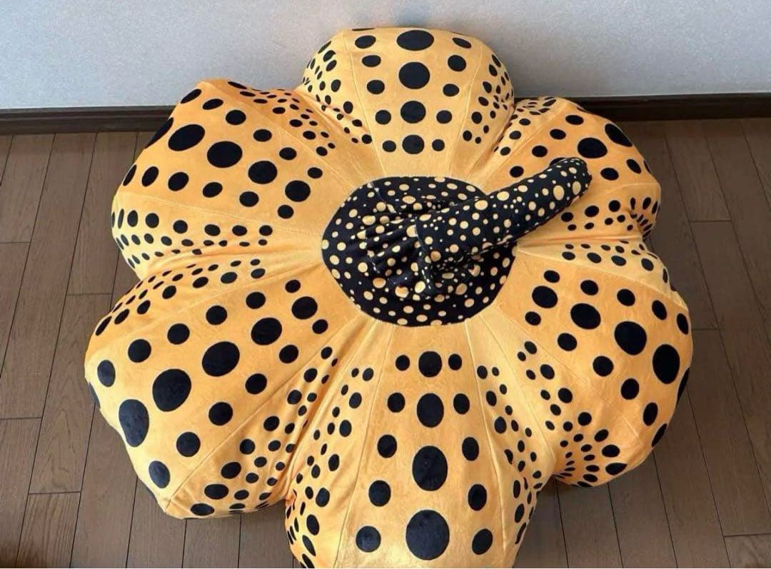 【非売品★草間彌生】3個セット：かぼちゃ クッション