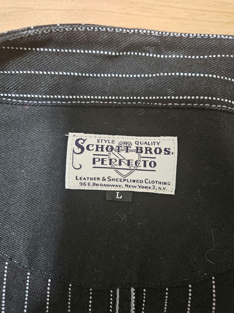 SCHOTT 　ショット　オールド ヒッコリー デニム ベスト