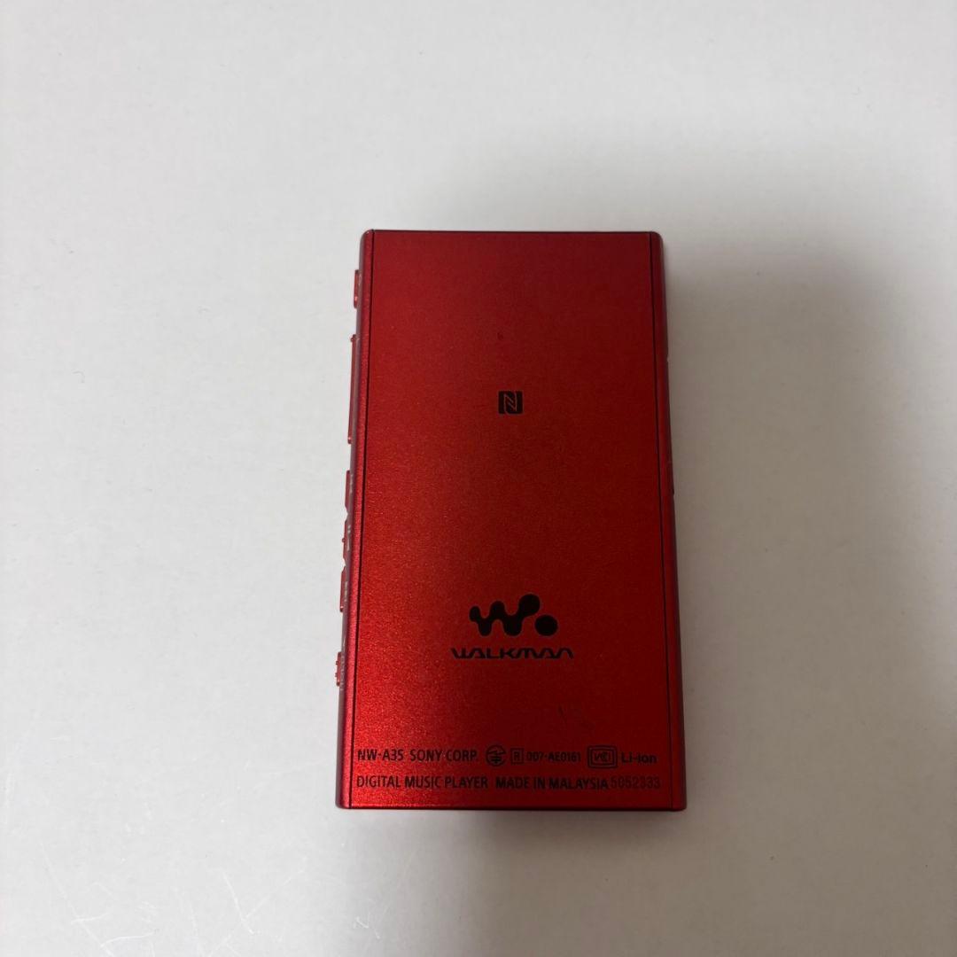 美品！SONY ソニー WALKMAN ウォークマン NW-A35 レッド