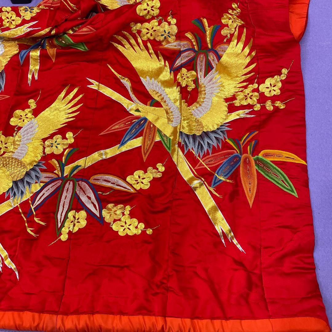 Y★3114★ 色打掛 豪華 金駒刺繍 相良刺繍 婚礼 新婦 結婚式 花嫁