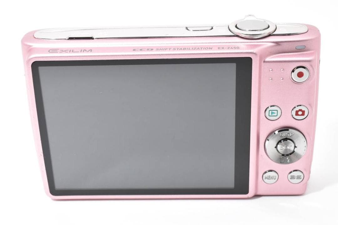 美品 カシオ　CASIO EXILIM EX-Z450 ピンク ＃A367