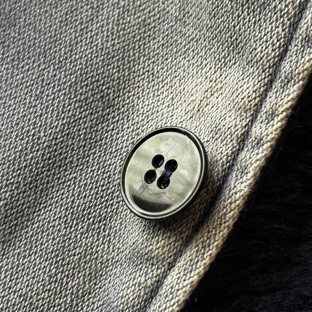 鬼フェード　ユーロ　ビンテージ　ワーク　デニム　ボア　ベスト　サンフェード　56