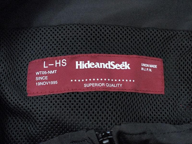 HIDE AND SEEK Nylon Anorak Jacket アノラック