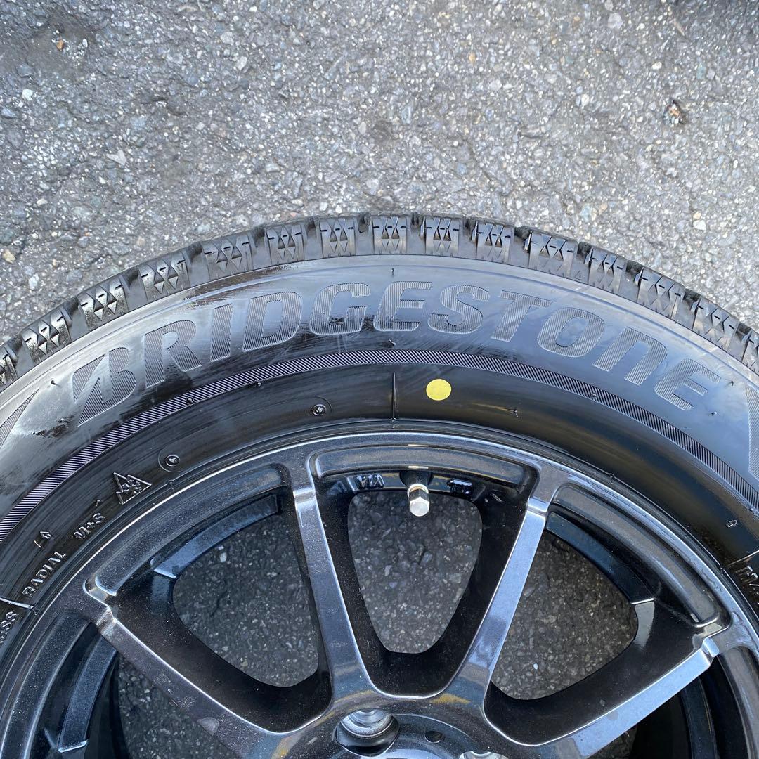 中古バリ溝ブリヂストンスタッドレスセット195/65R15 セレナ