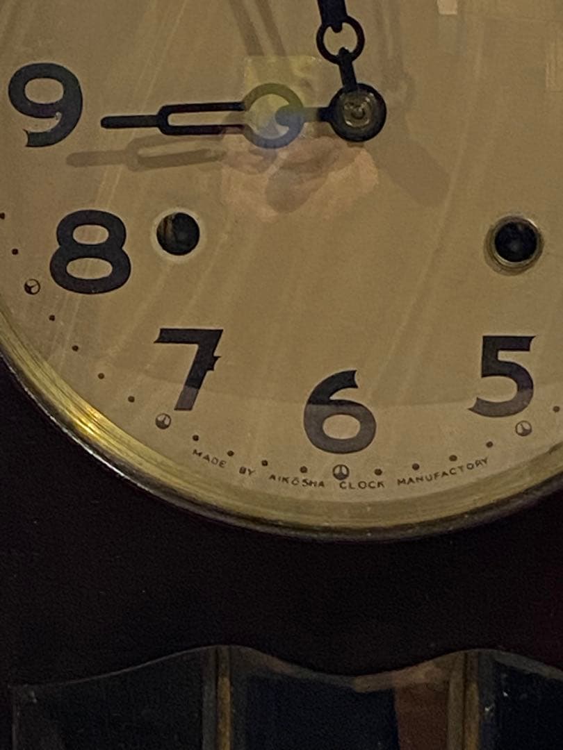 昭和戦前のボンボン時計