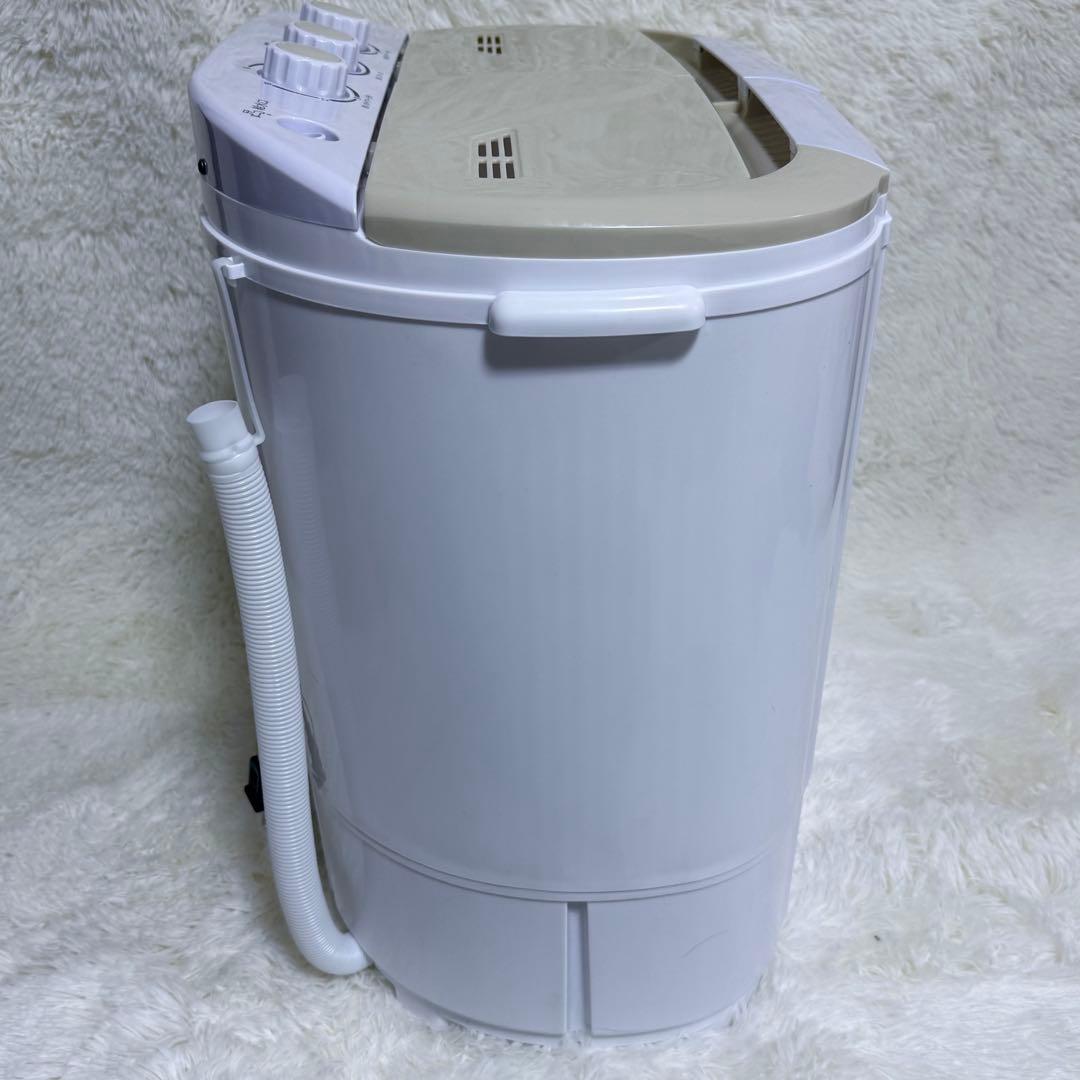 【✨️未使用品】 2025年製 ポータブル二槽式洗濯機　ホワイト