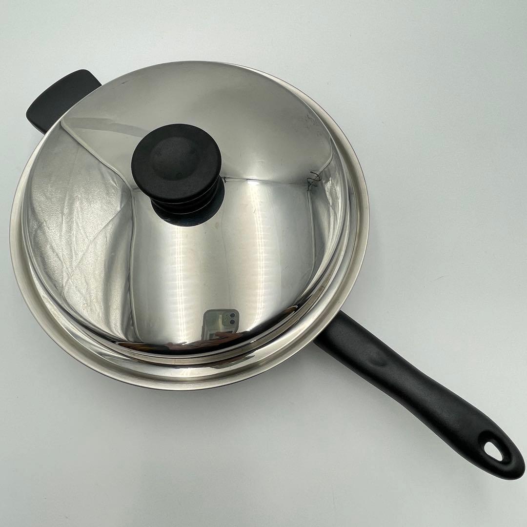 Amway 6Lシチューパンセット　大フライパン　大ソースパン