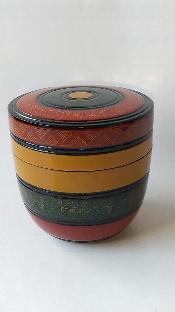 山中塗 中村宗悦 作 唐物写独楽 中棗 蒔絵 共箱 漆器 漆芸 抹茶 茶道具