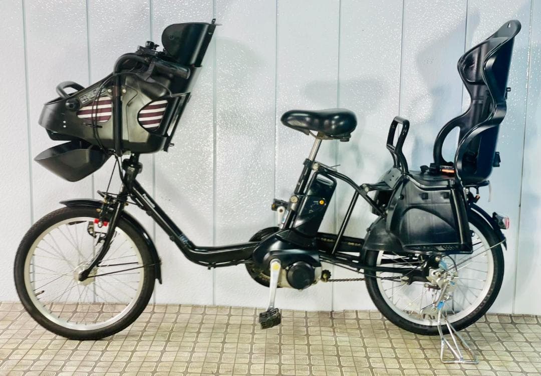 値下げ可《PANASONIC》20インチ子供乗せ電動自転車ギュット2941