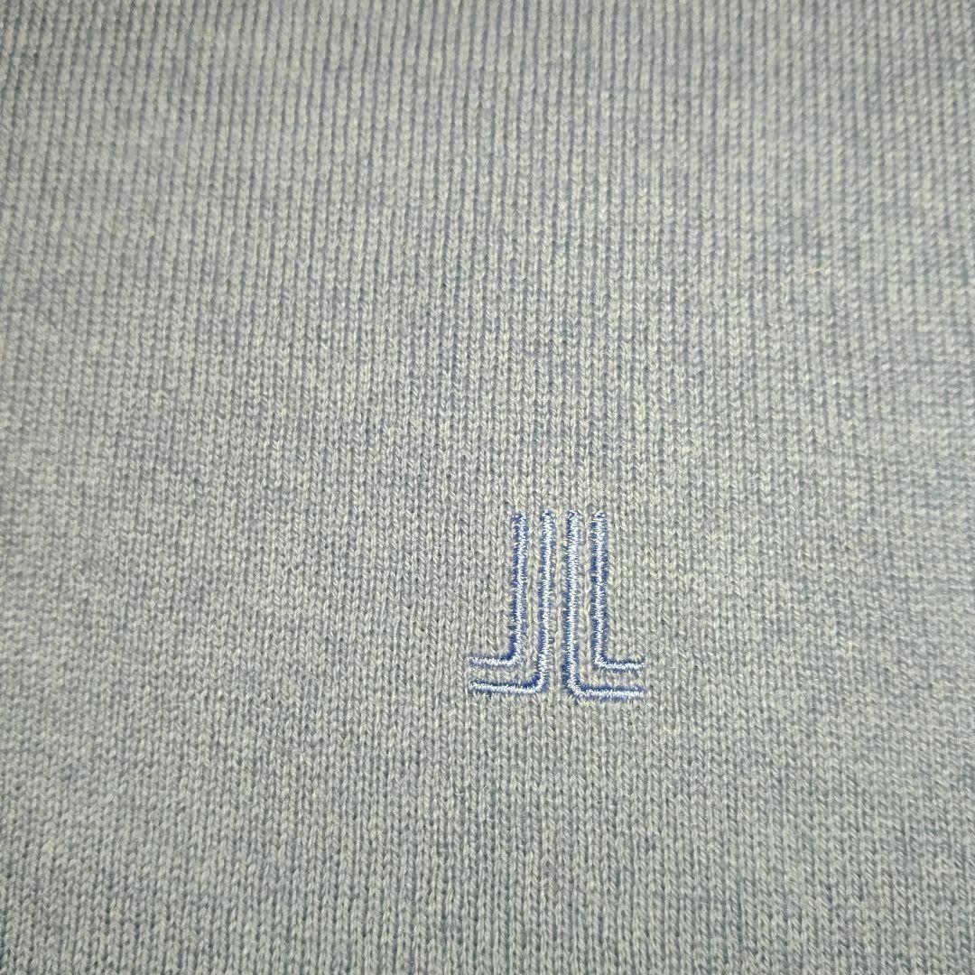 良品極上カシミヤ100% LANVIN SPORT ライトブルー セーター 40