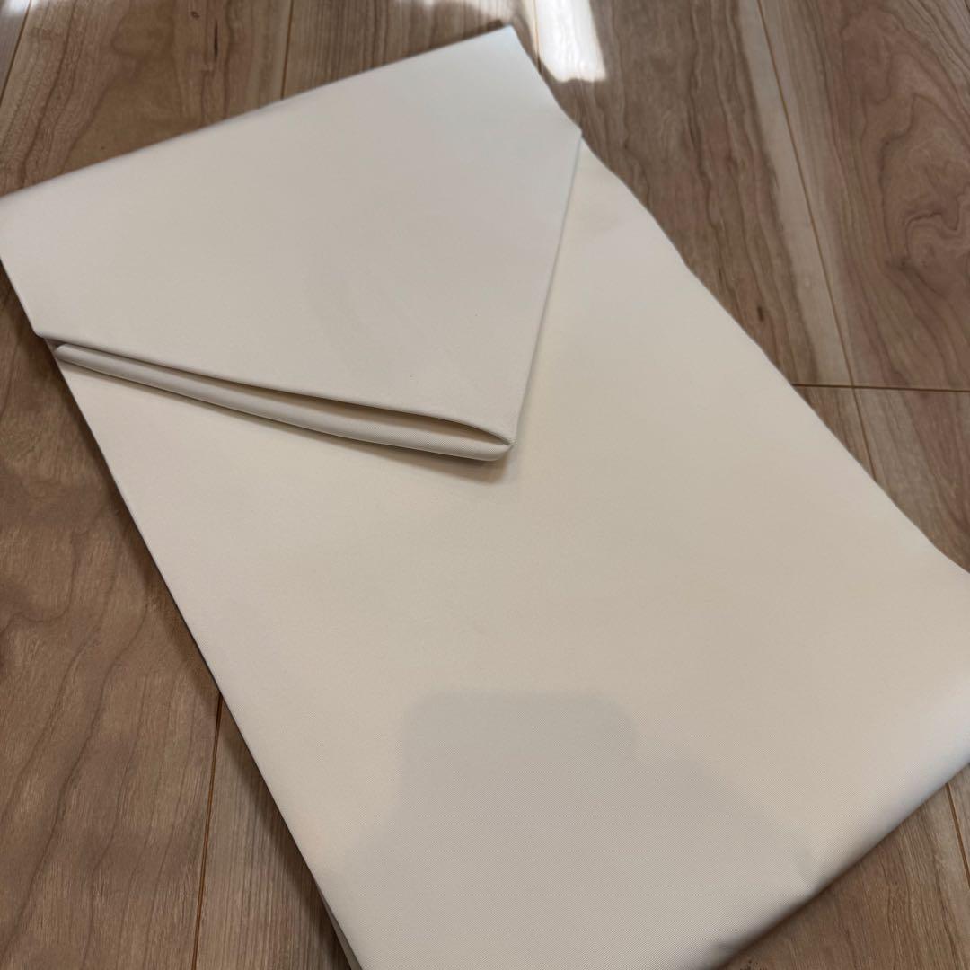 超美品　正絹　九寸　名古屋帯　着物　高久空木　白　赤　ピンク　蘭　374