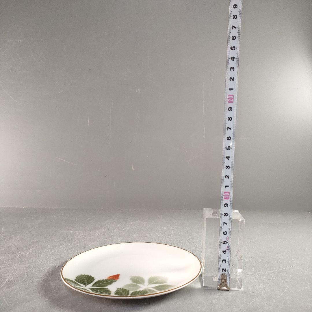 A1341-1/有田焼/深川製磁/果実文銘々皿 苺皿6客・柿皿5客/懐石道具/