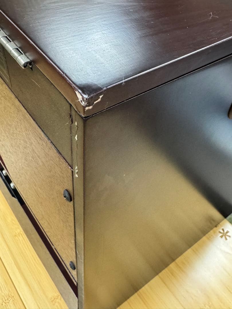 値下げ　【ドウシシャ】20インチ液晶レトロテレビ　VT203-BR