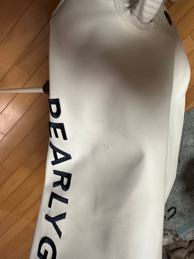 パーリーゲイツ　PEARLY GATES スタンドバッグ ホワイト